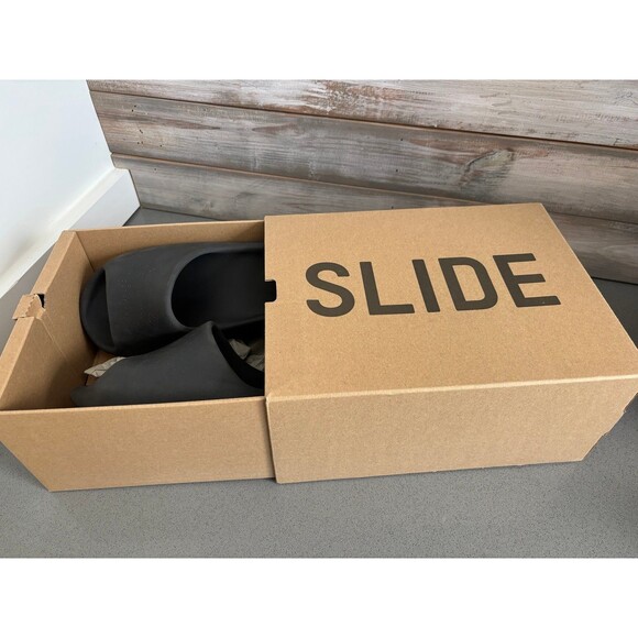 Adidas Yeezy Slide Slate Grey Mens Size 7 with Box - Picture 7 of 9
